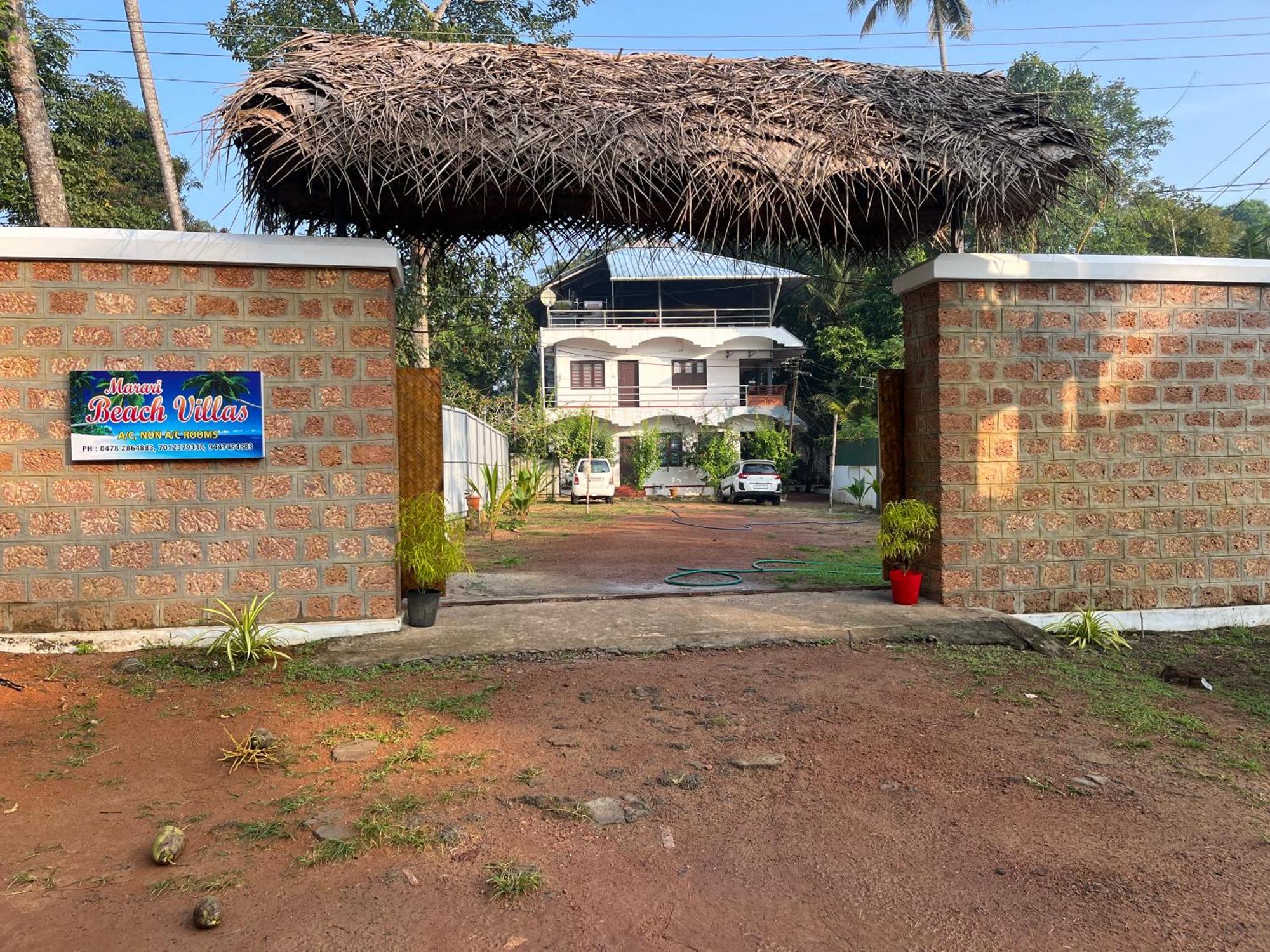 Marari Beach Villas Марарикулам Экстерьер фото